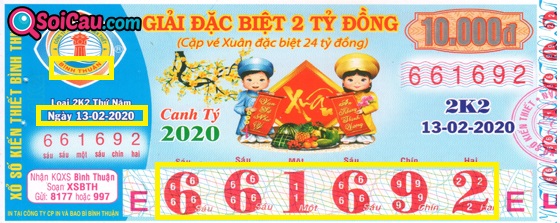 Dò vé số Bình Thuận